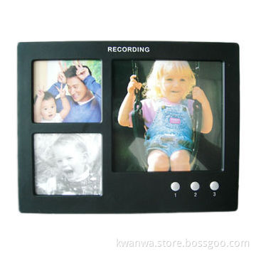 2014 digital funny picture photo frame with 9 seconds recordingNew